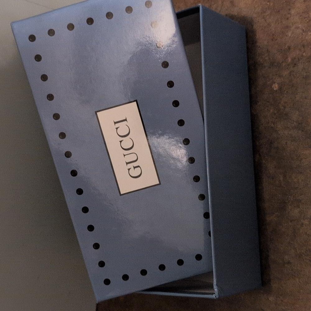 Gucci Men's Blue Accessory Box - Picture 2 of 4